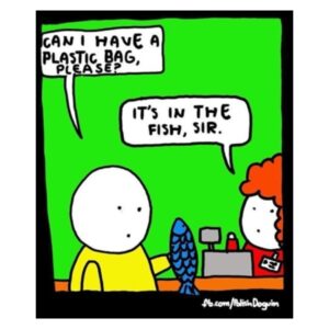 can I have a plastic bag, please.